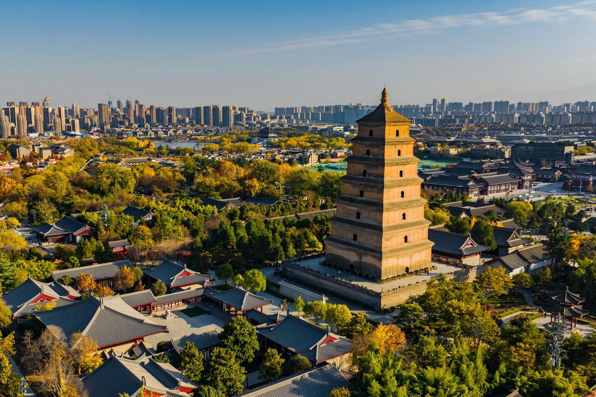 Giant Wild Goose Pagoda