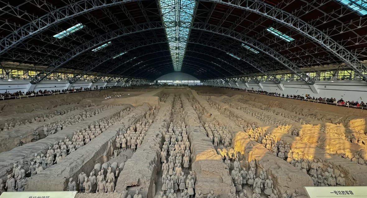 Terracotta Army excavation pit