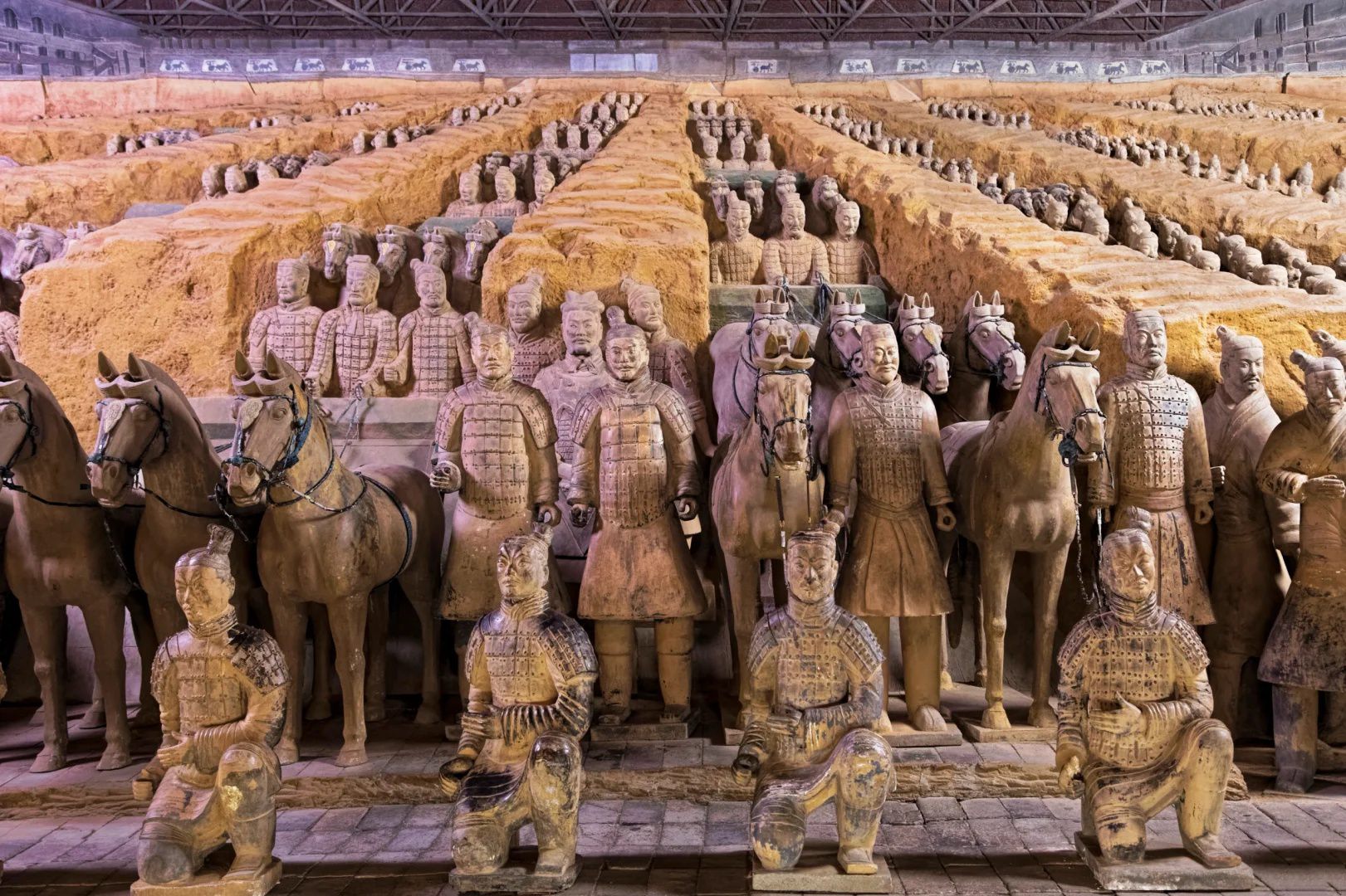 Terracotta Army warriors