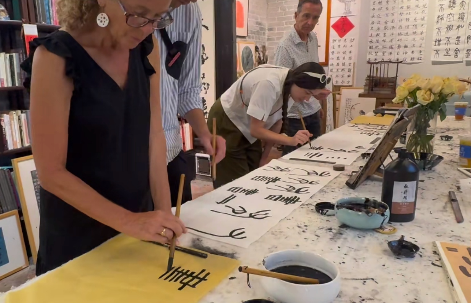 Chinese Calligraphy & Seal Carving Workshop