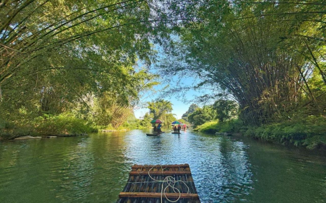 Bamboo Rafting on the Yulong River