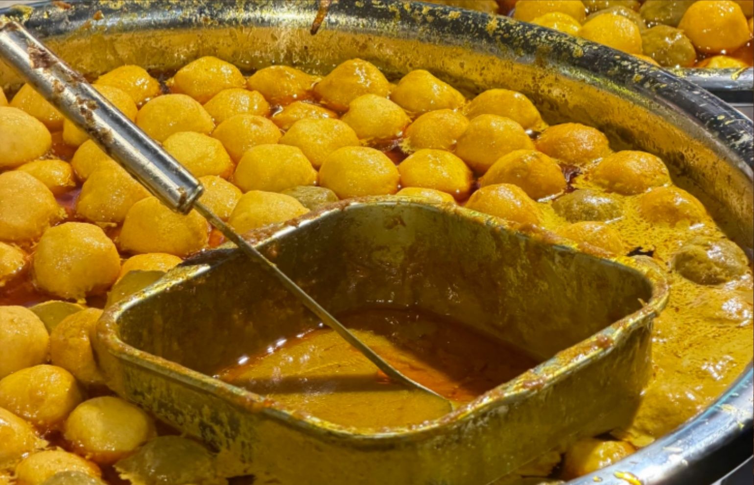 Street Food Snacks (Waffles & Fish Balls)