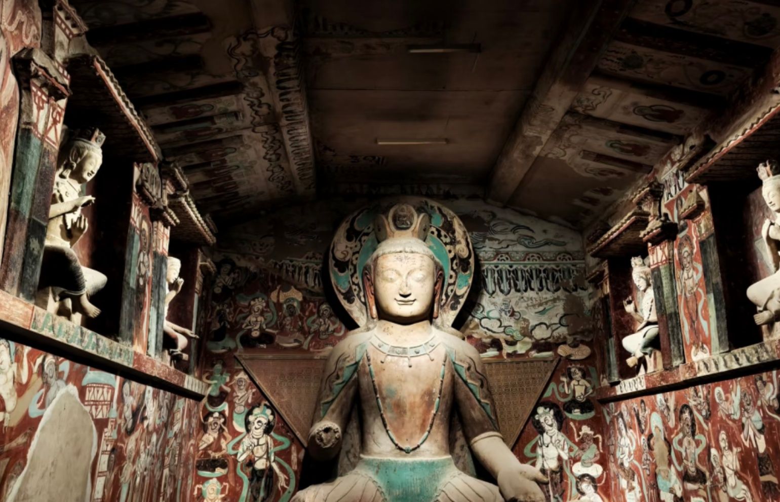 Mogao Caves in Dunhuang
