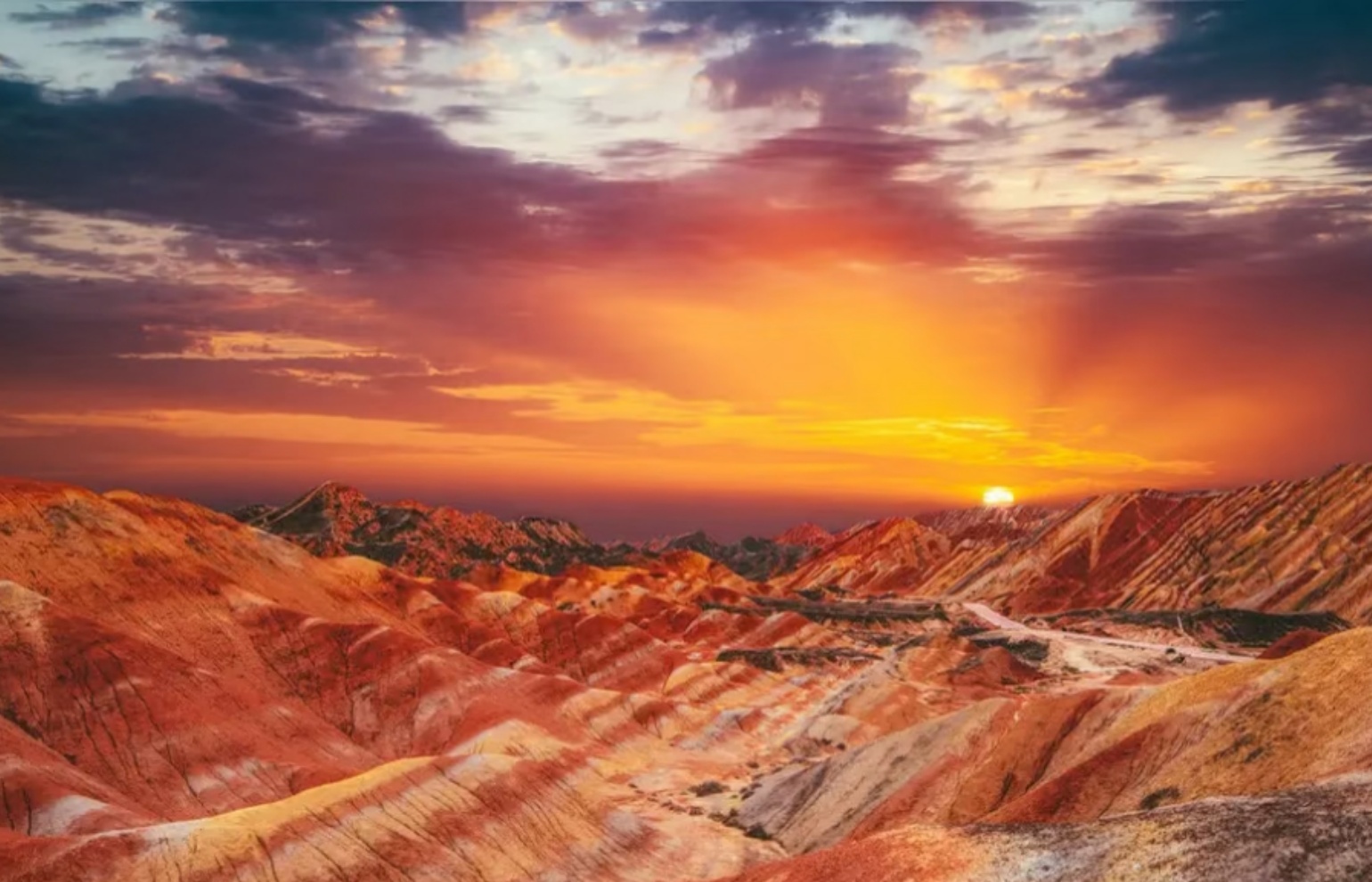 Zhangye Danxia National Geopark