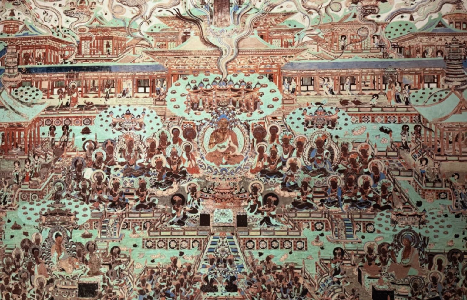 Dunhuang murals & Flying Apsaras Art