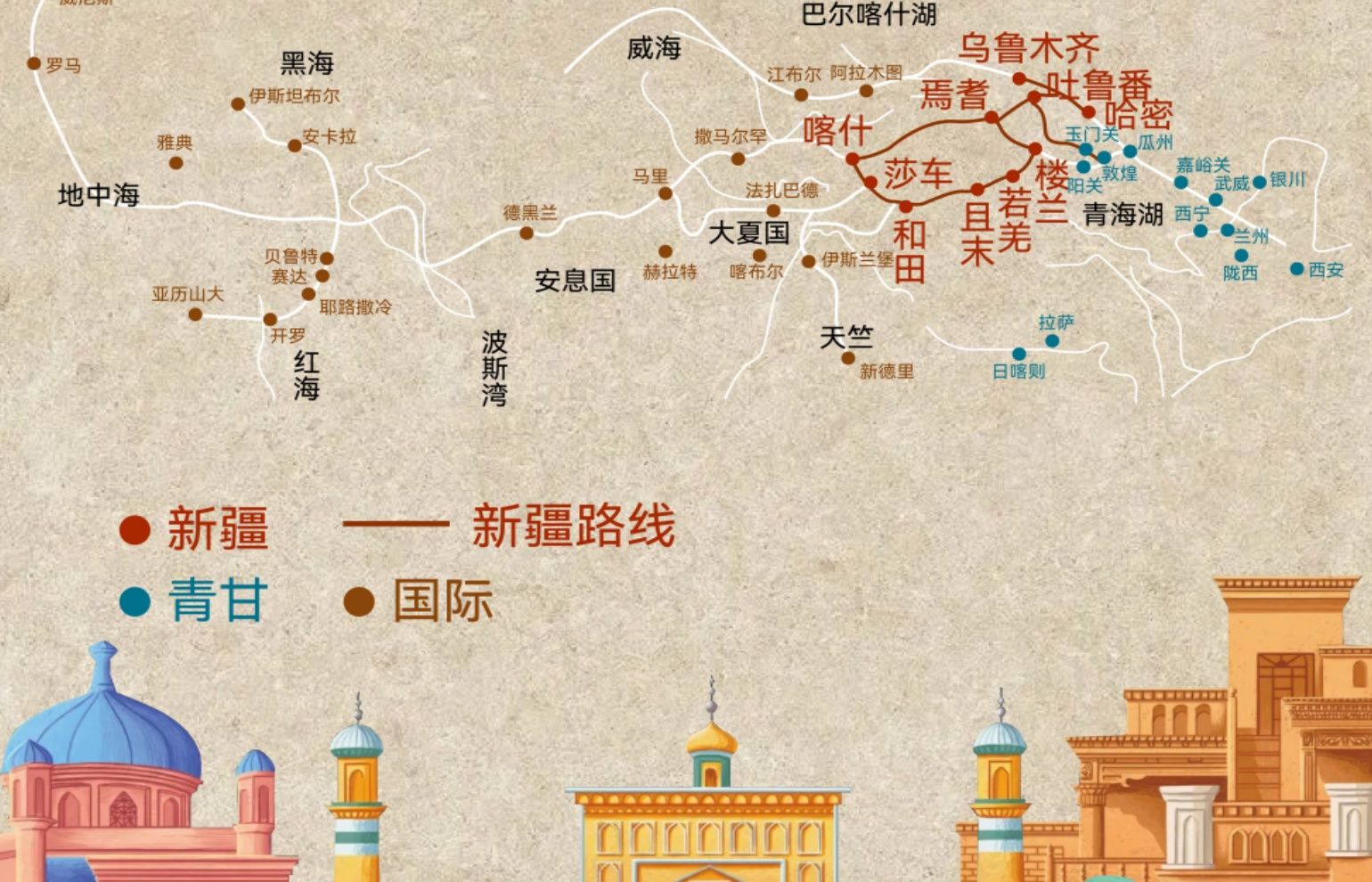 Classic Gansu & Xinjiang Itineraries