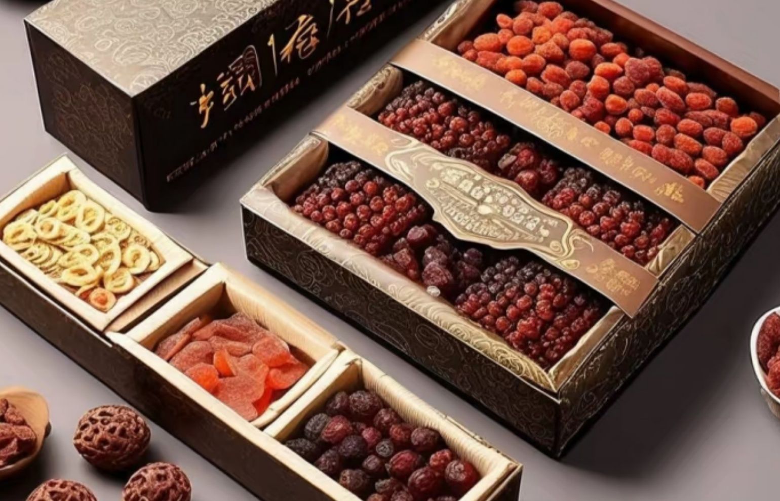 Xinjiang Dried Fruits & Nuts Gift Box