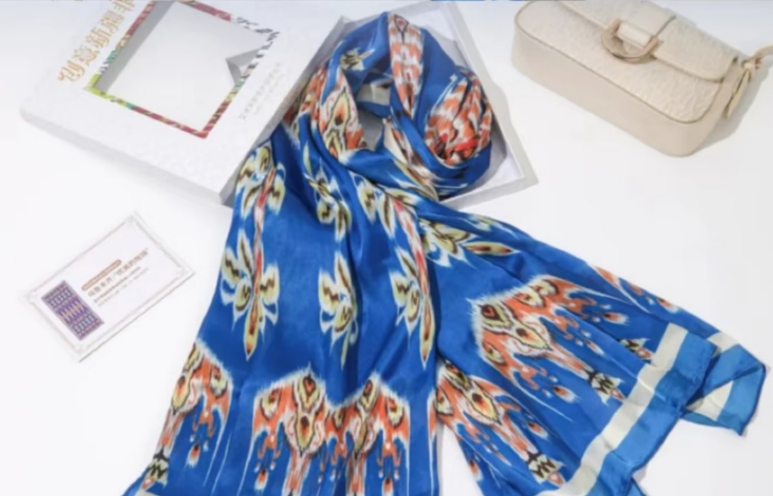Authentic Silk Fabrics & Scarves