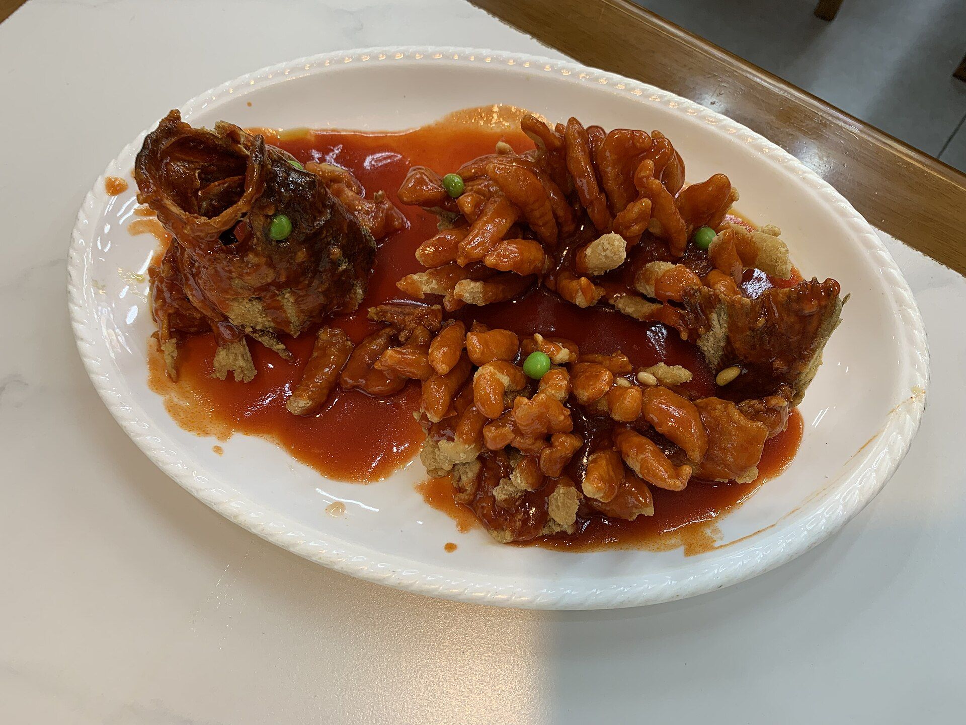 Squirrel-Shaped Mandarin Fish