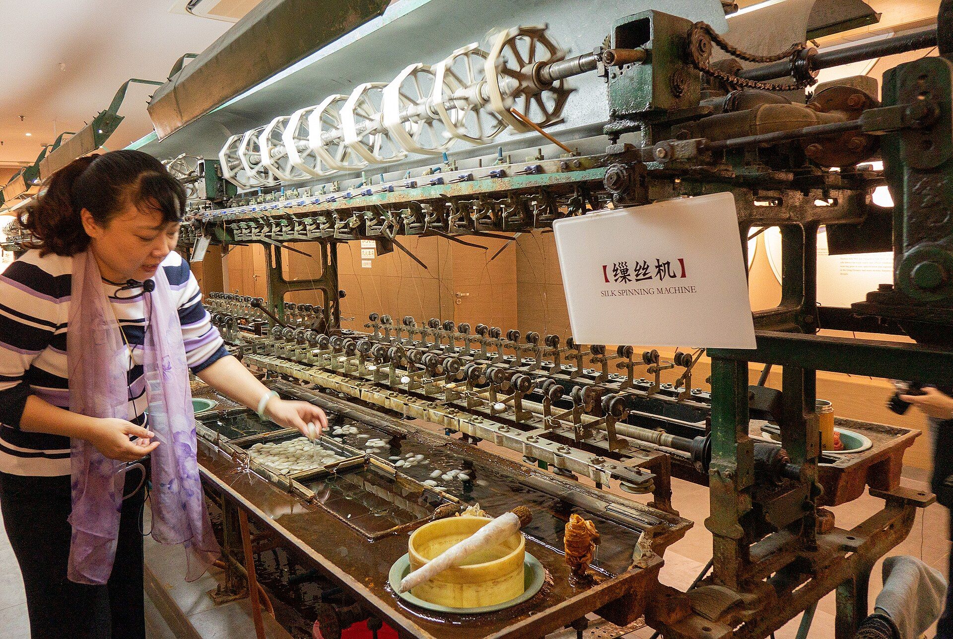 Silk from Cocoon to Cloth