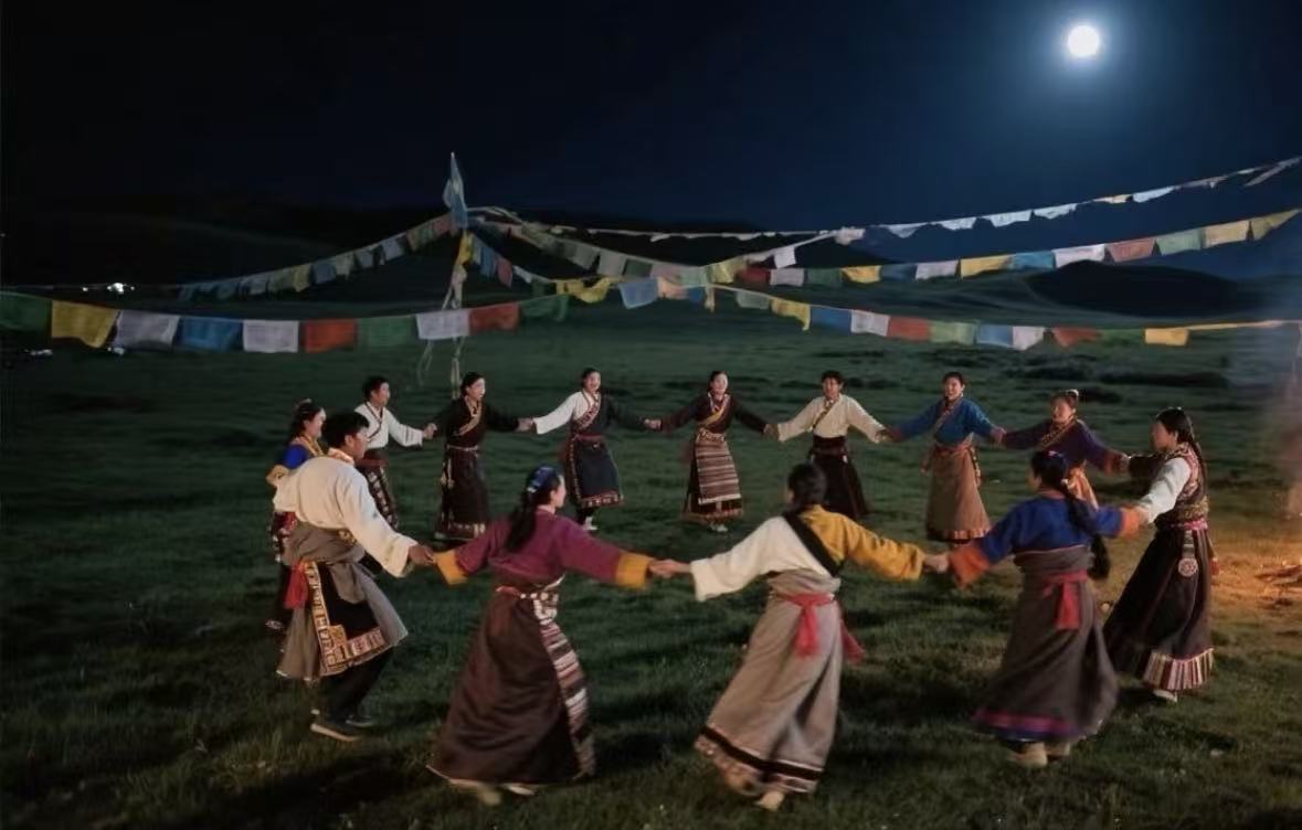 Lhasa Nangma & Circle Dances (Guozhuang)