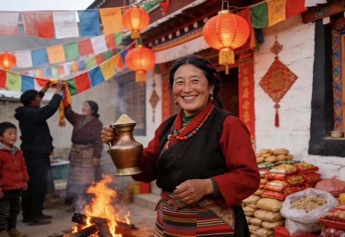 Visit a traditional Tibetan family