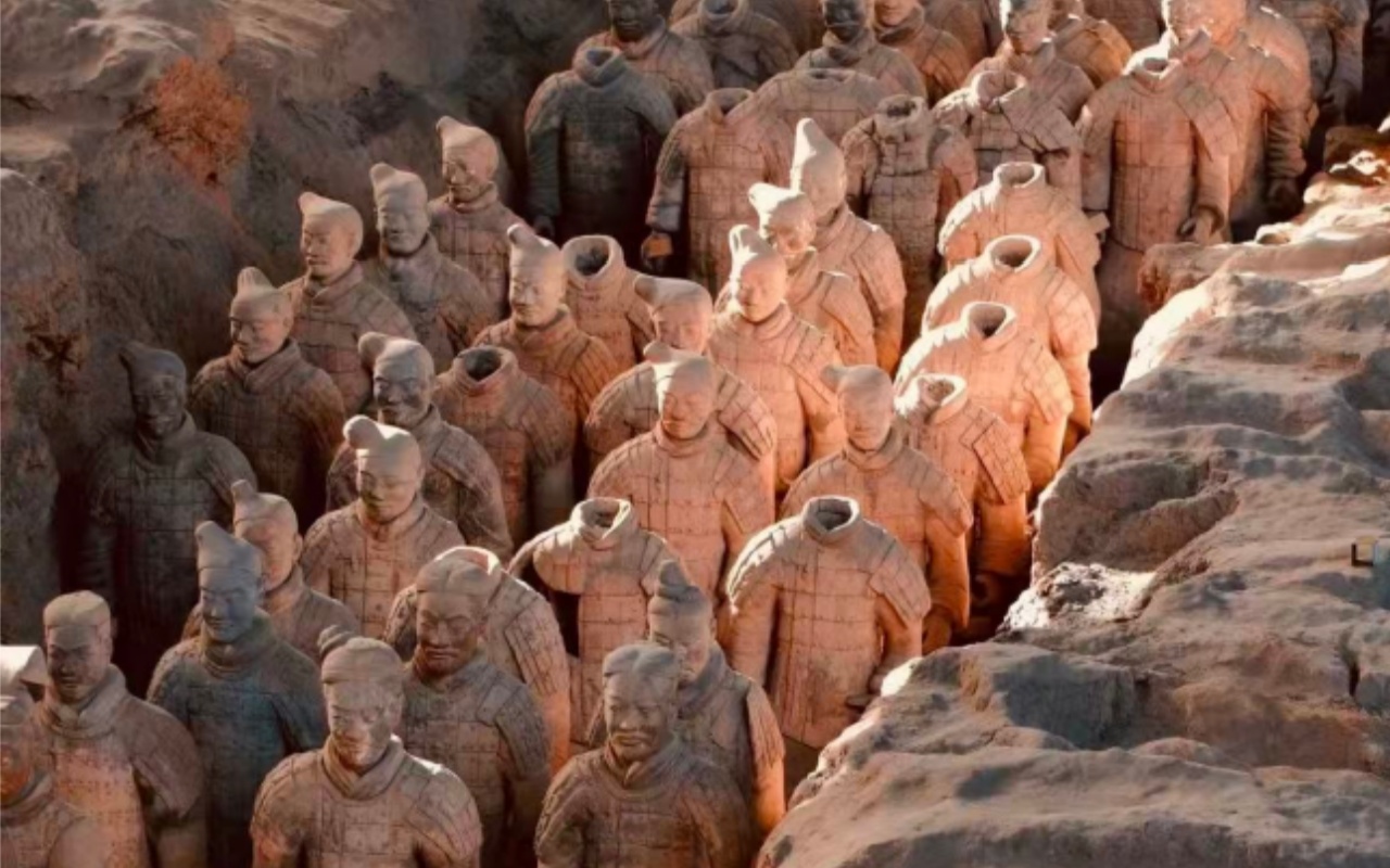 Terracotta Warriors and Horses (Qin Shi Huang Mausoleum):