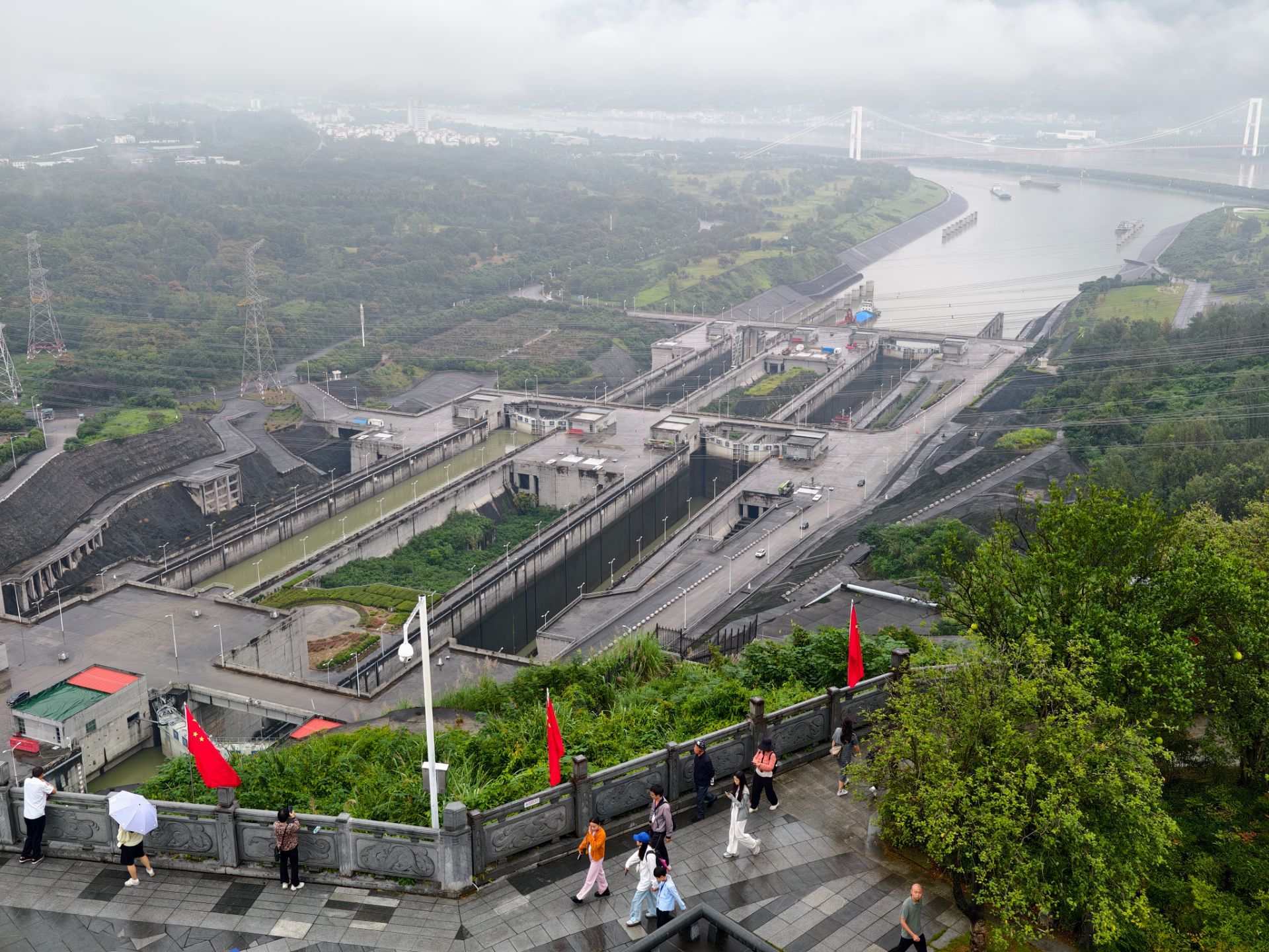 Three Gorges Dam Site Observation Deck
