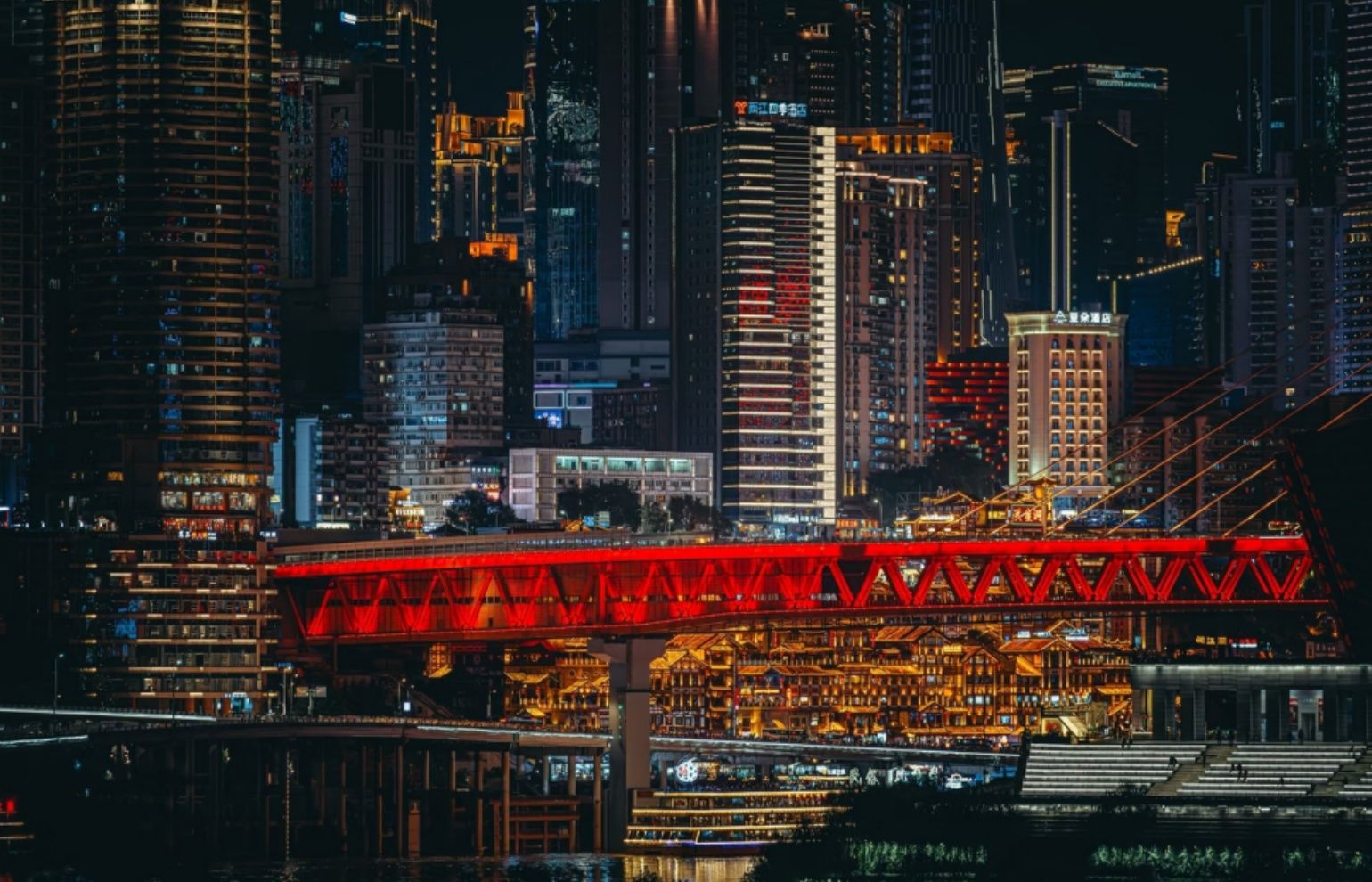 Nanhin Road Riverside Night Walk