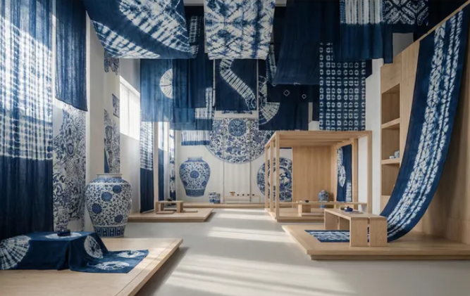 Hand-dyed Indigo Textiles & Embroidery