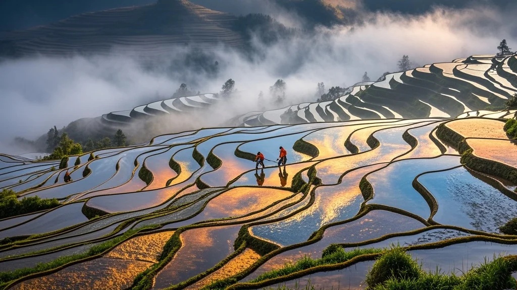 Trek through Yuanyang Rice Terraces