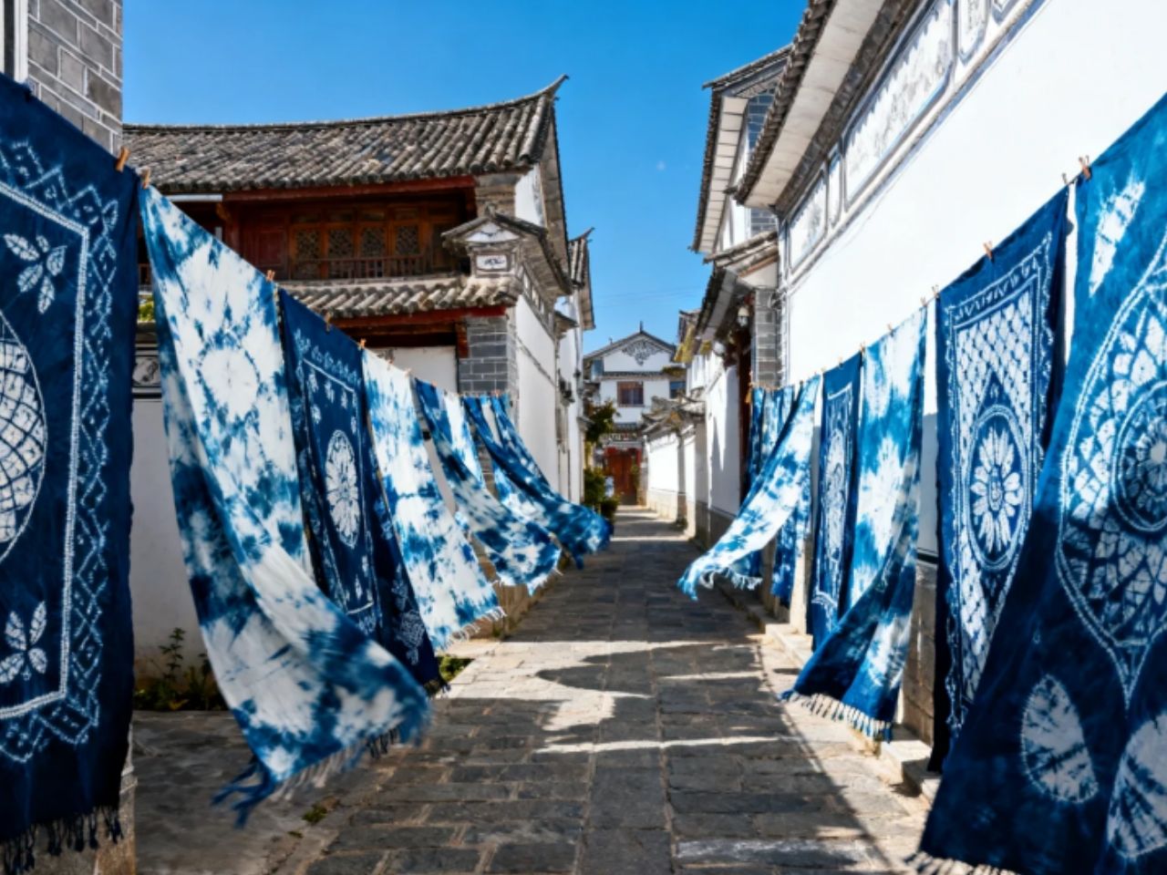 Try Bai Ethnic Tie-Dyeing Crafts