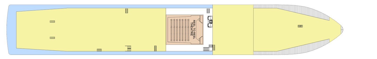 Victoria Sabrina Deck -1·Theater Deck plan